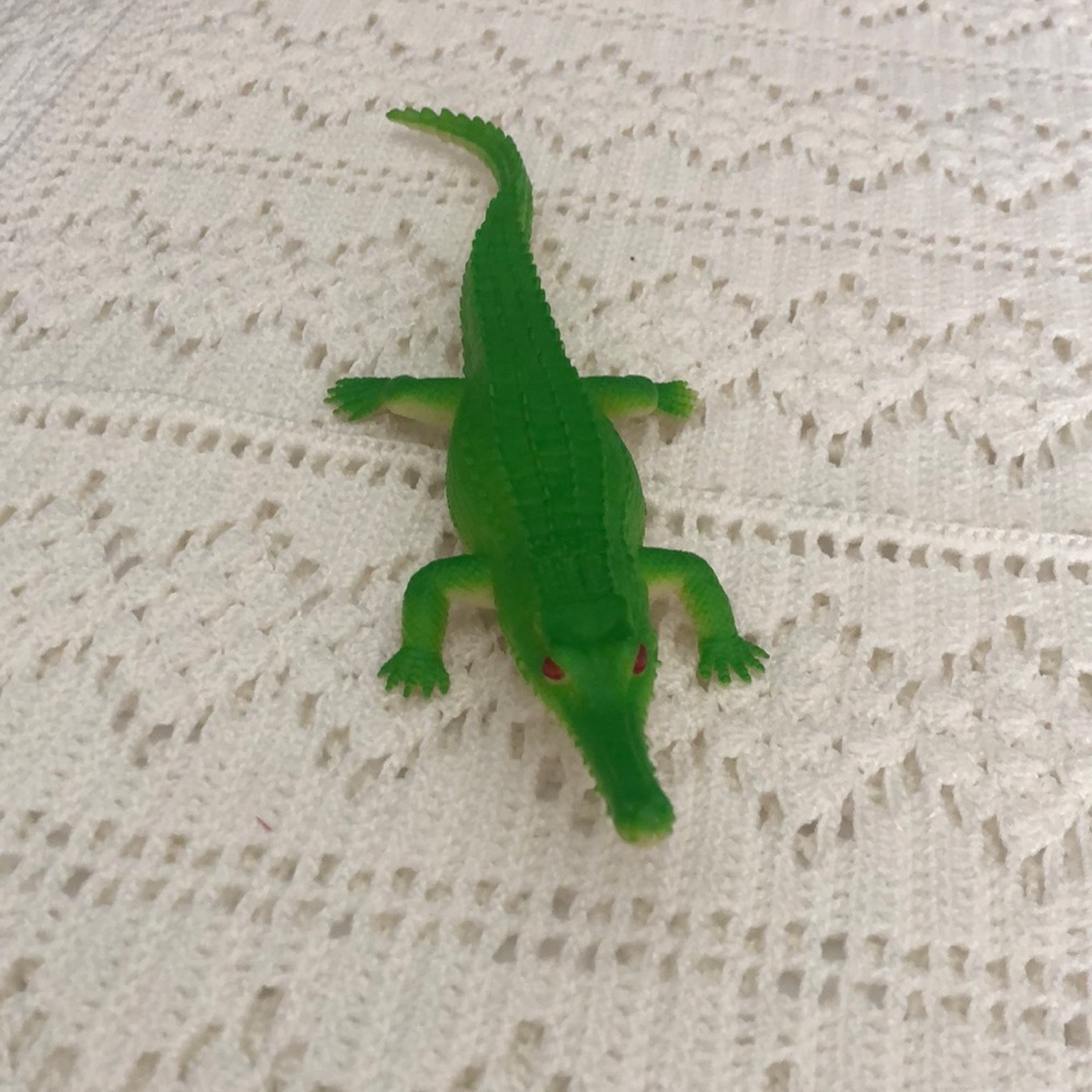 Rubber alligator 🐊 toy
